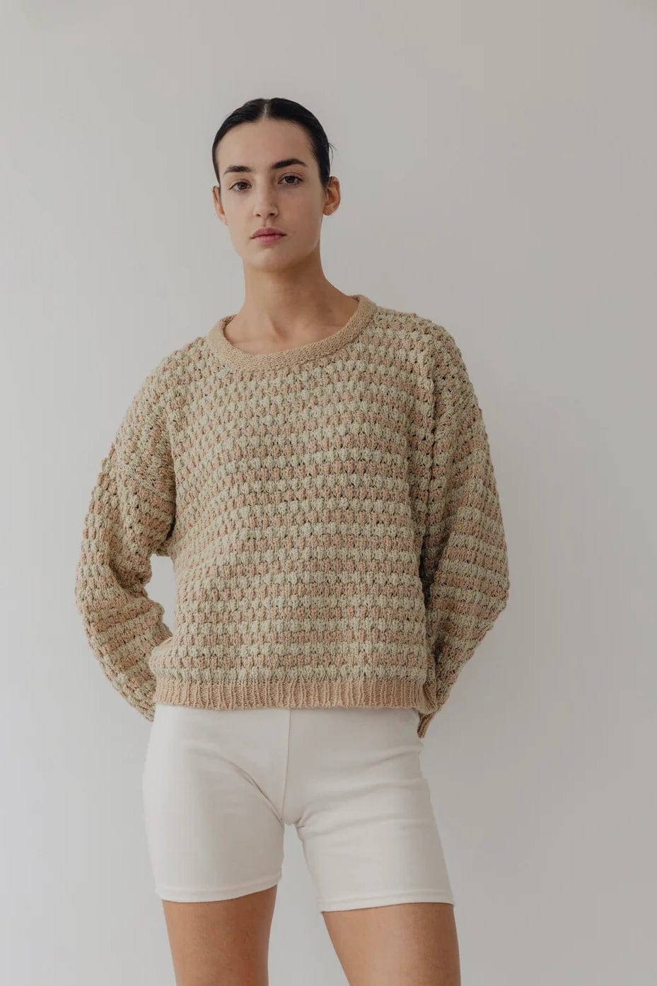 Textured Pullover - Strata
