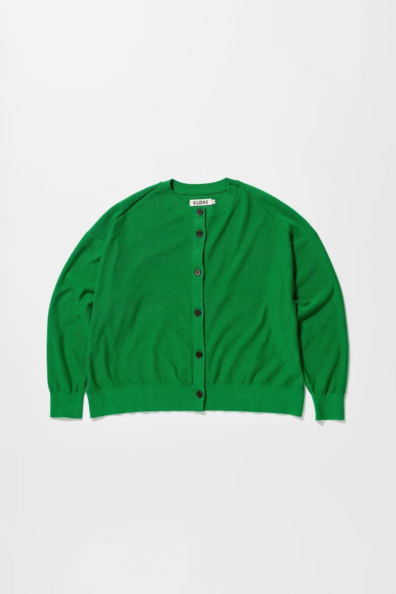 Gateway Cardigan - Vivid Green