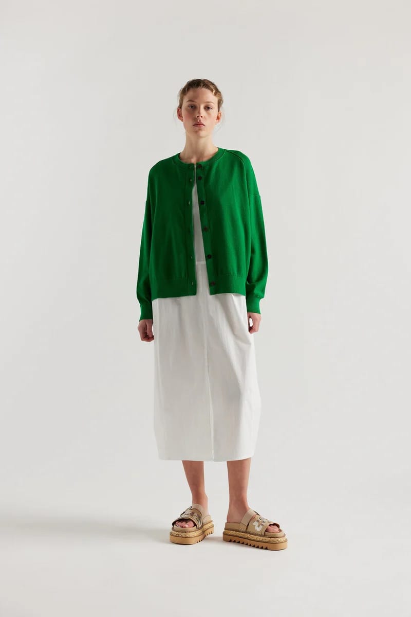Gateway Cardigan - Vivid Green