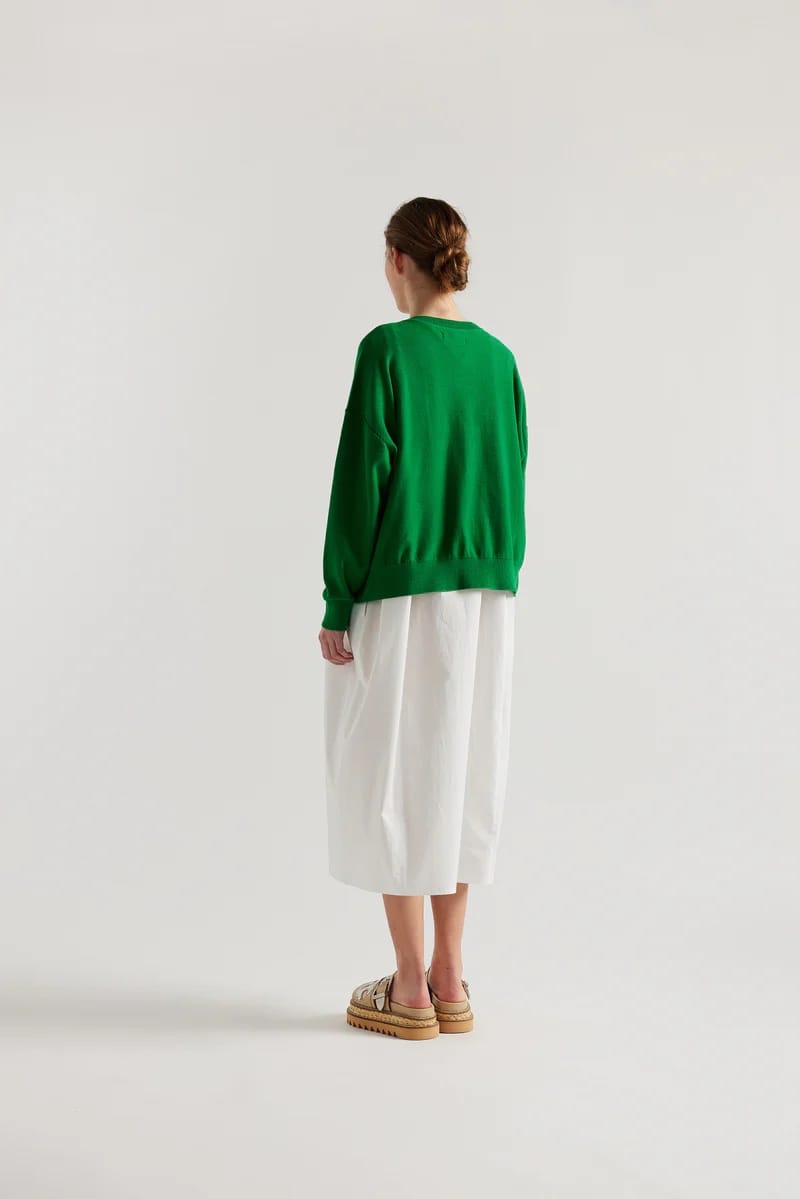 Gateway Cardigan - Vivid Green