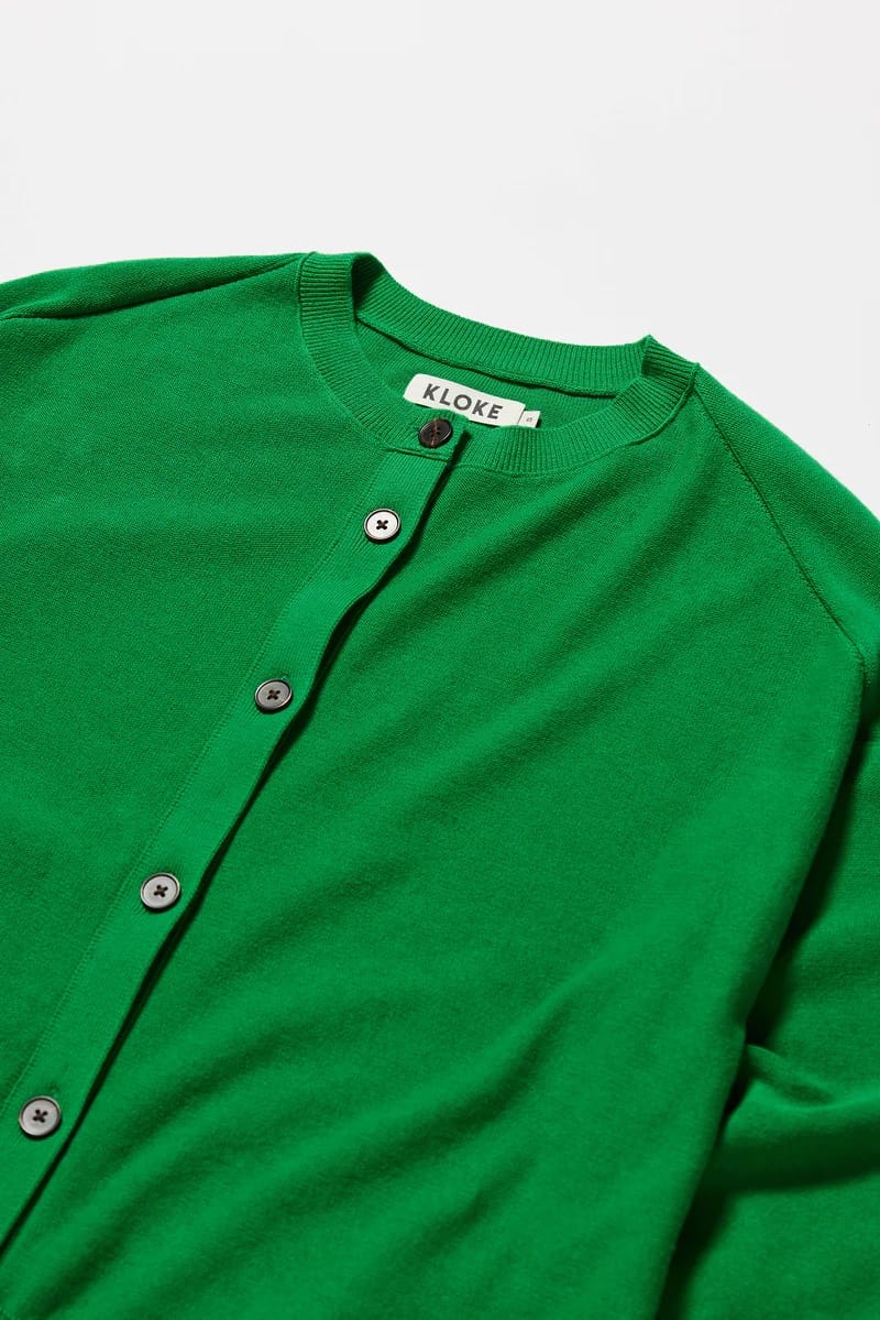 Gateway Cardigan - Vivid Green