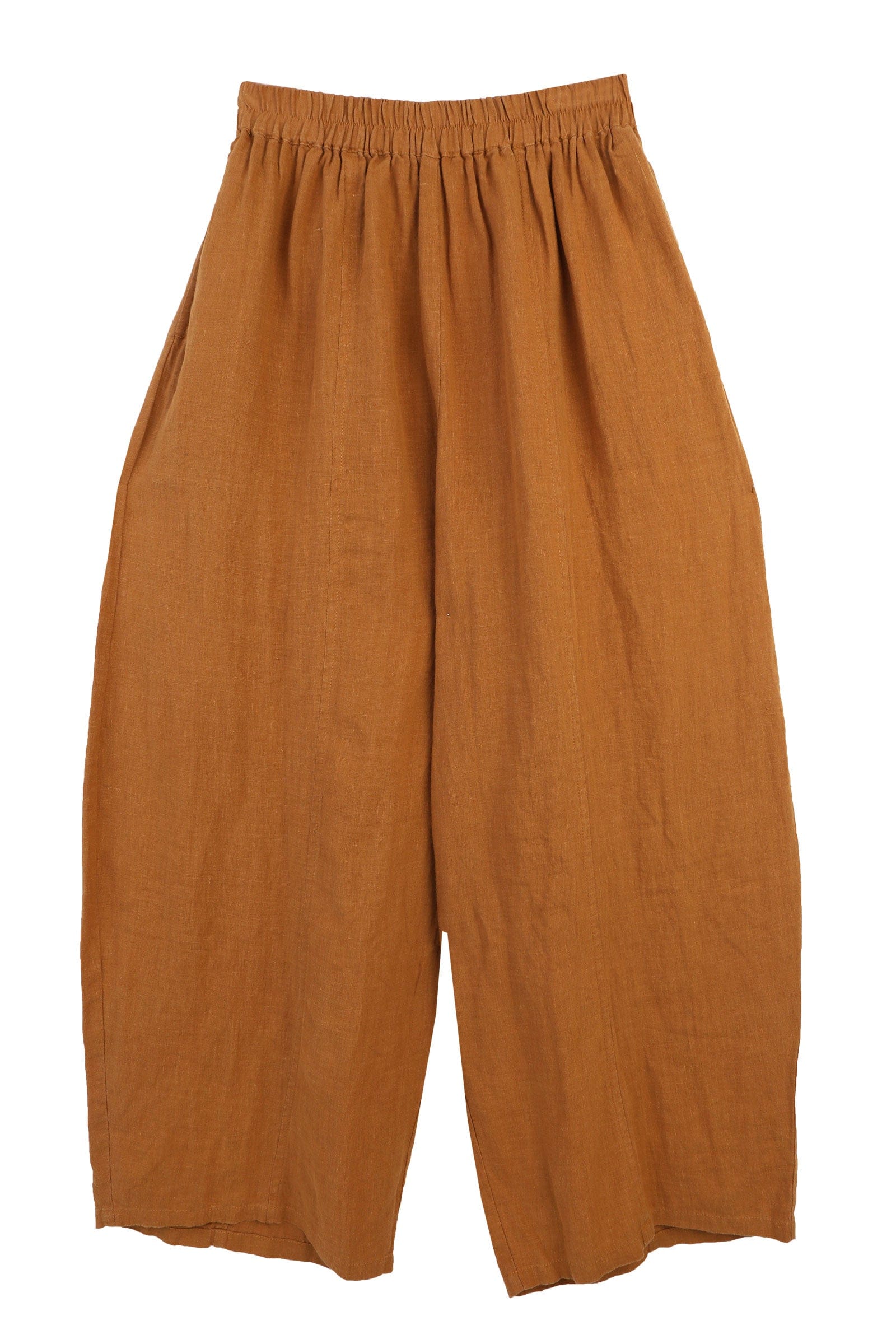 Basic Linen Trouser - Turmeric