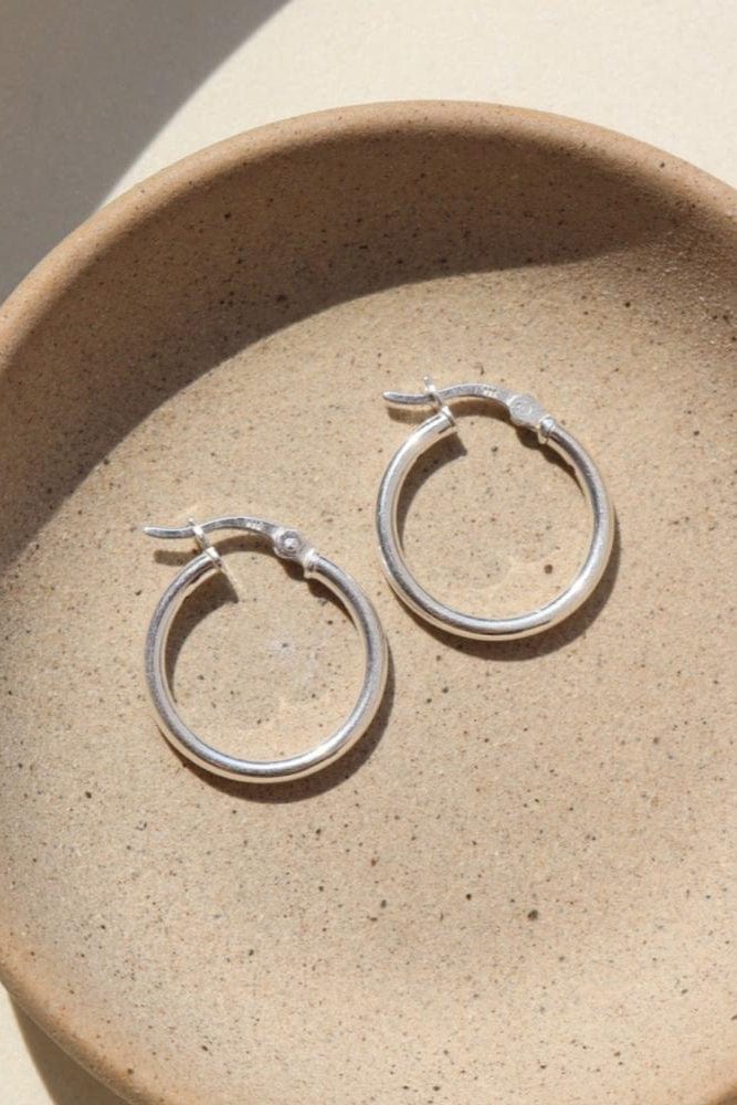 Classic Hoop Earrings - 14k Gold