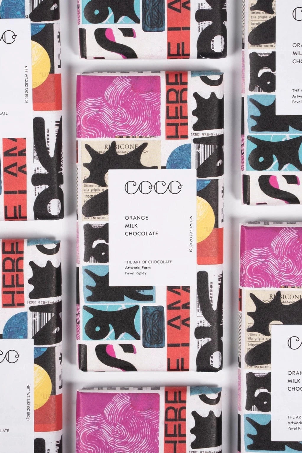 Orange Milk Chocolate Bar (80g)