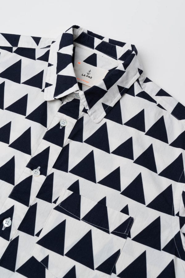 Alegre Shirt - Dark Navy Triangle