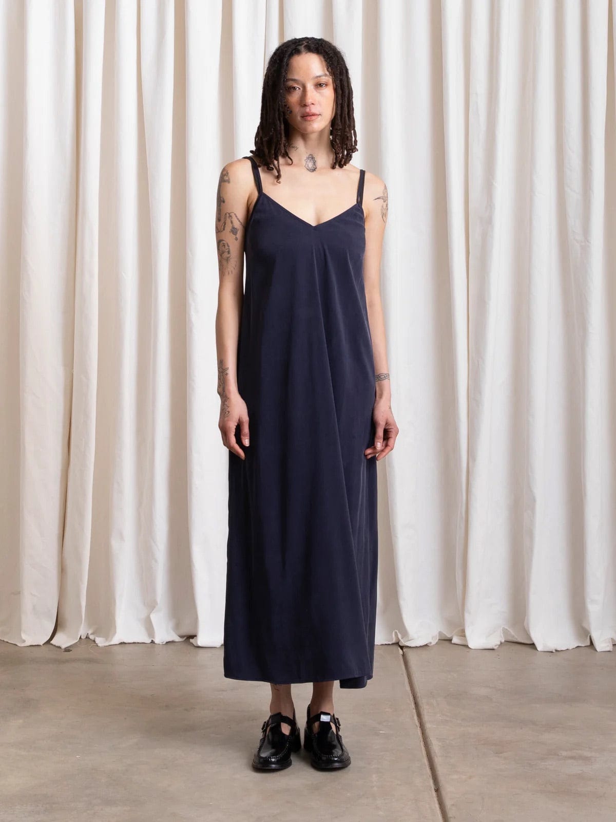 Slip Dress - Navy