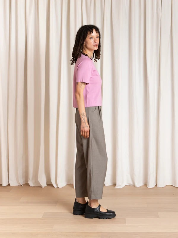 Knit T-Shirt - Tulip