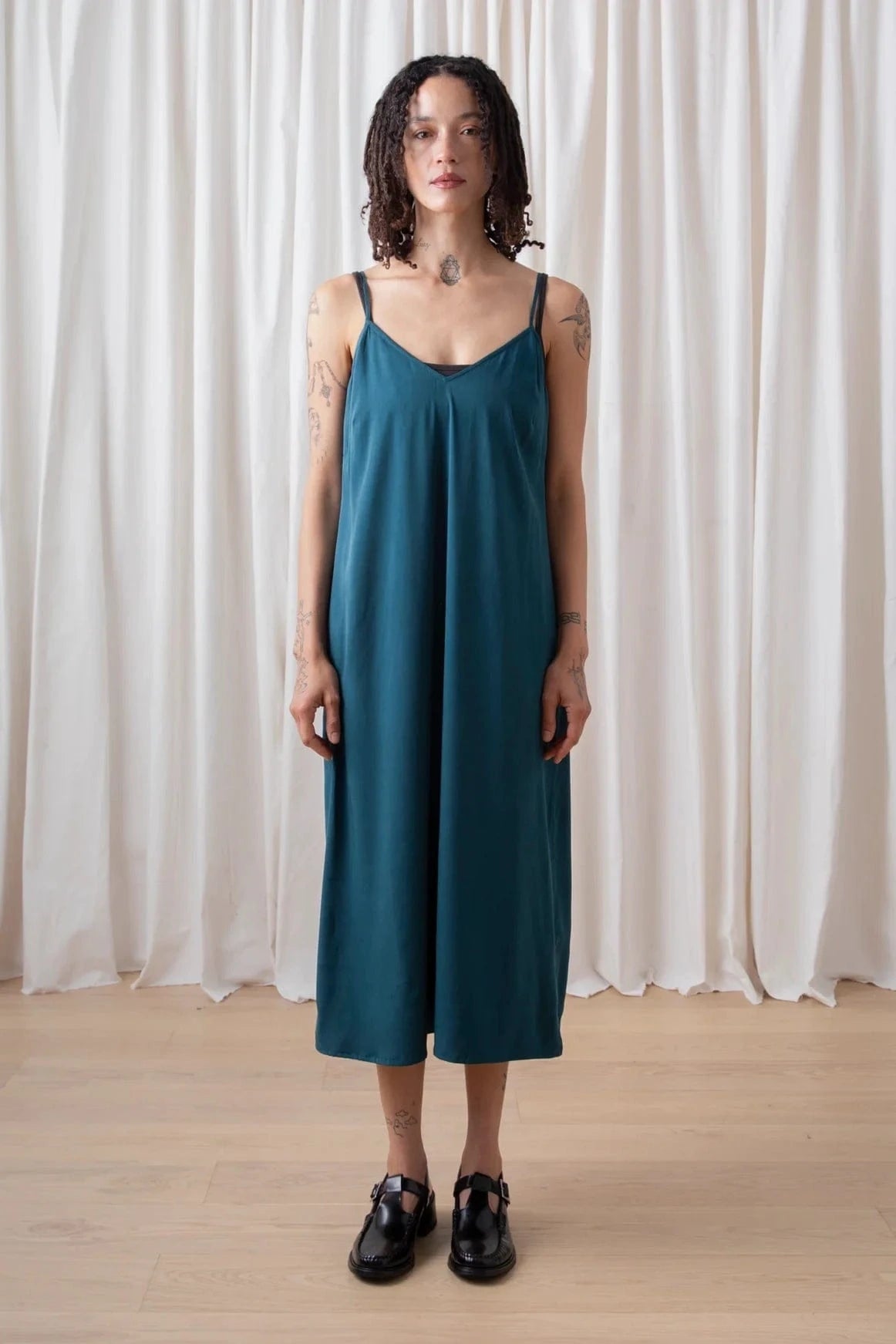 Slip Dress - Deep Teal