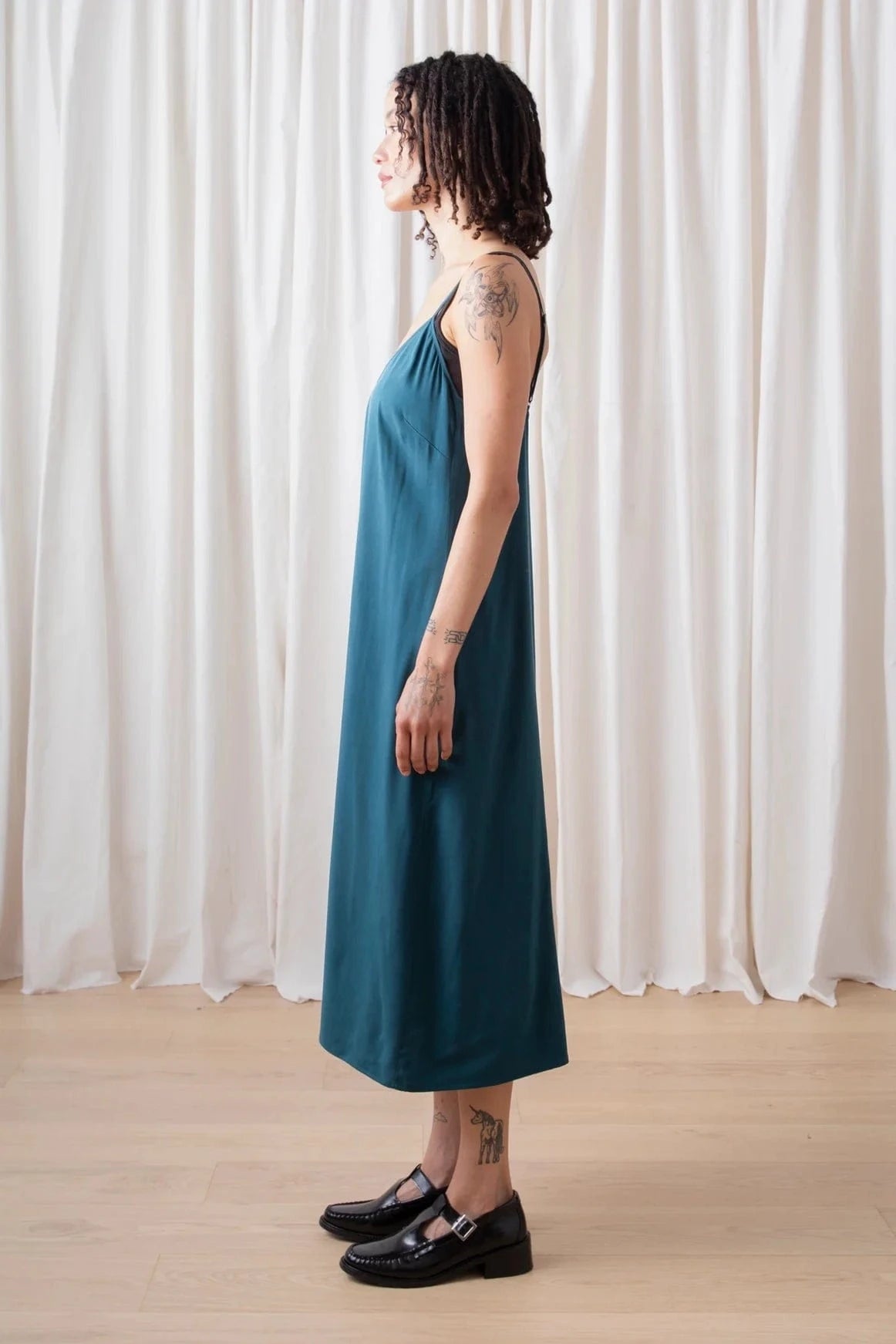 Slip Dress - Deep Teal