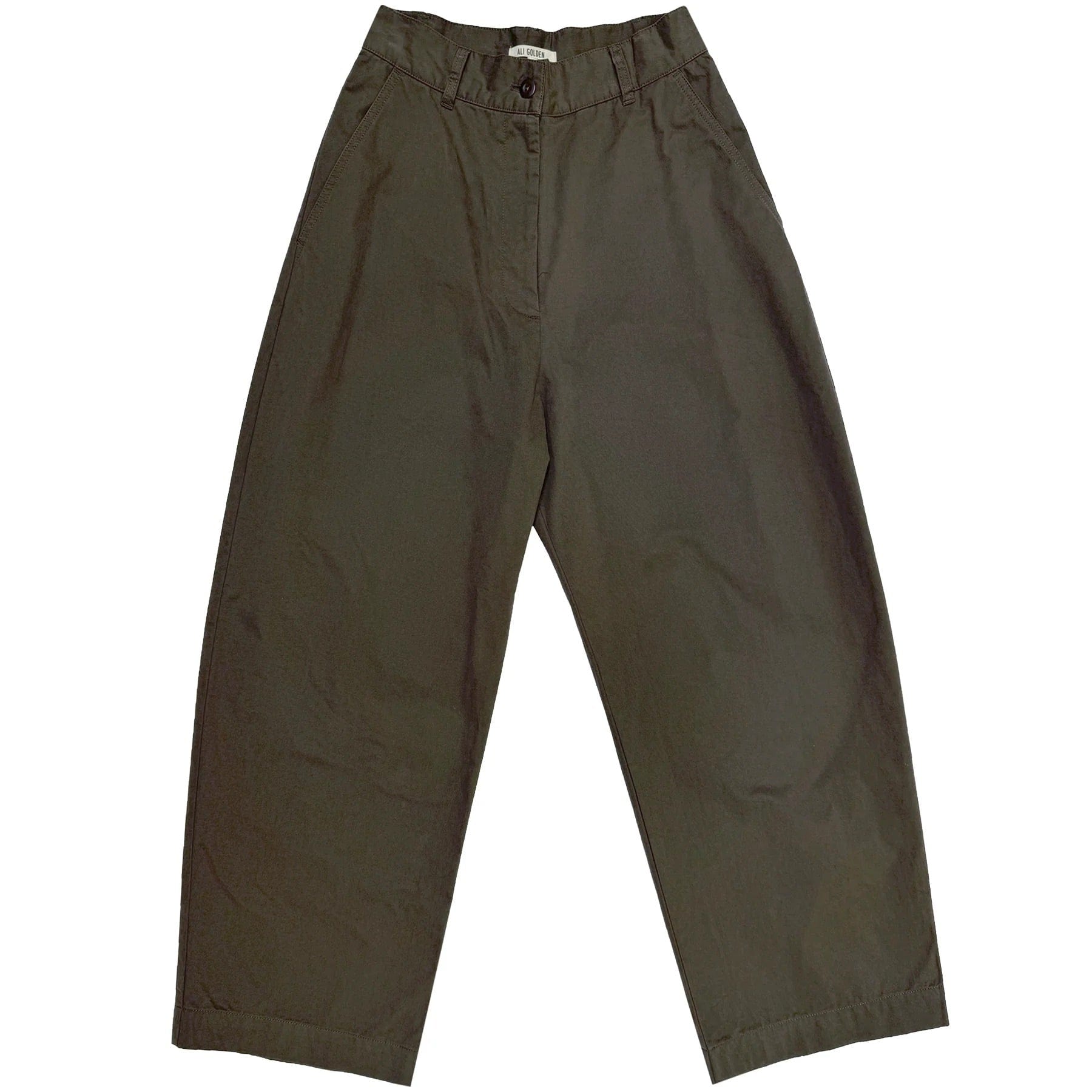 Loose Barrel Pant - Deep Moss