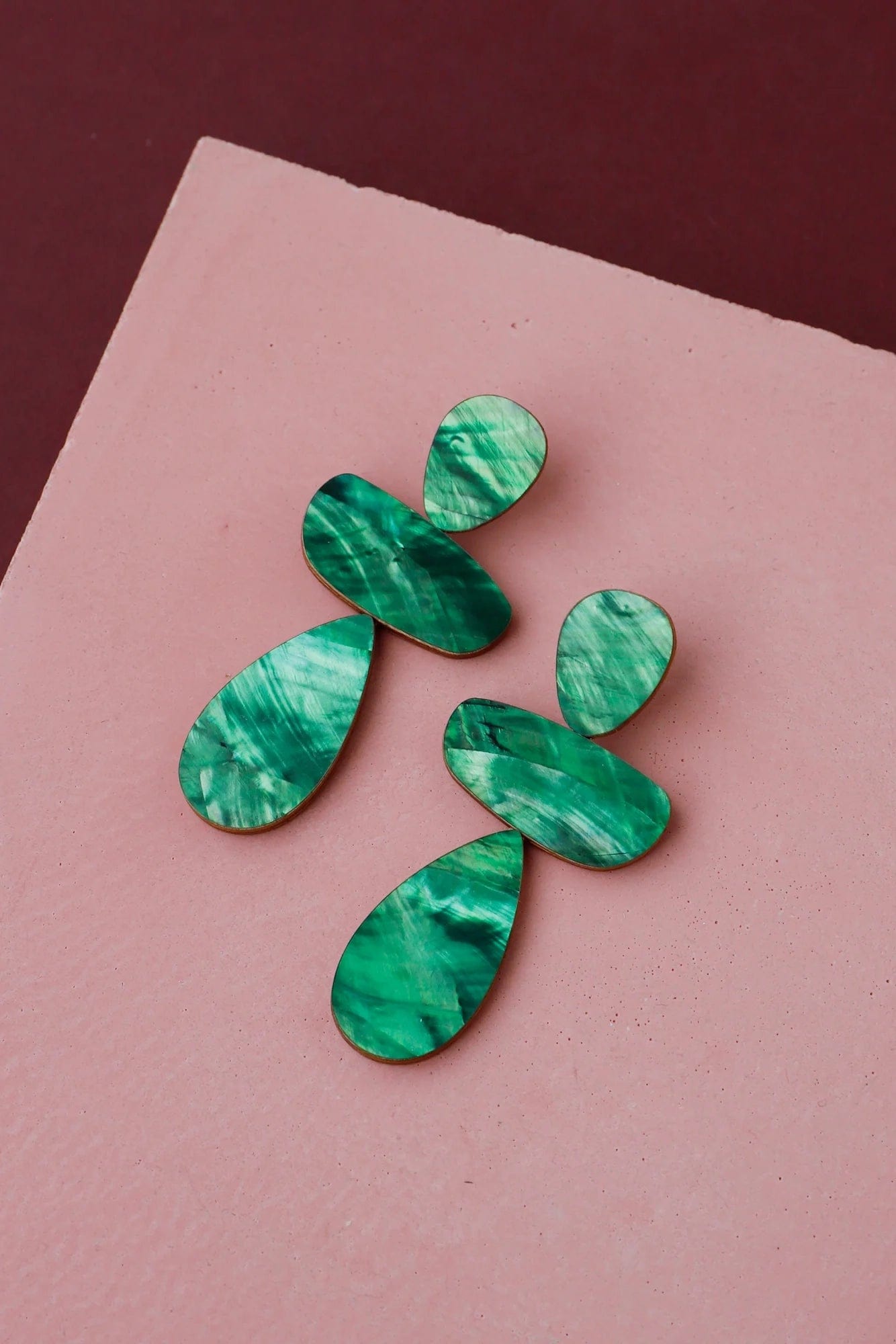 Ana Earrings - Emerald