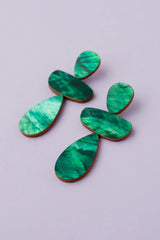 Ana Earrings - Emerald