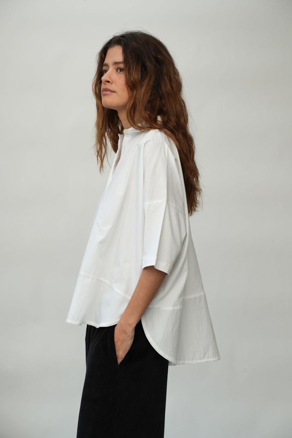 Lissie Organic Cotton Shirt - White