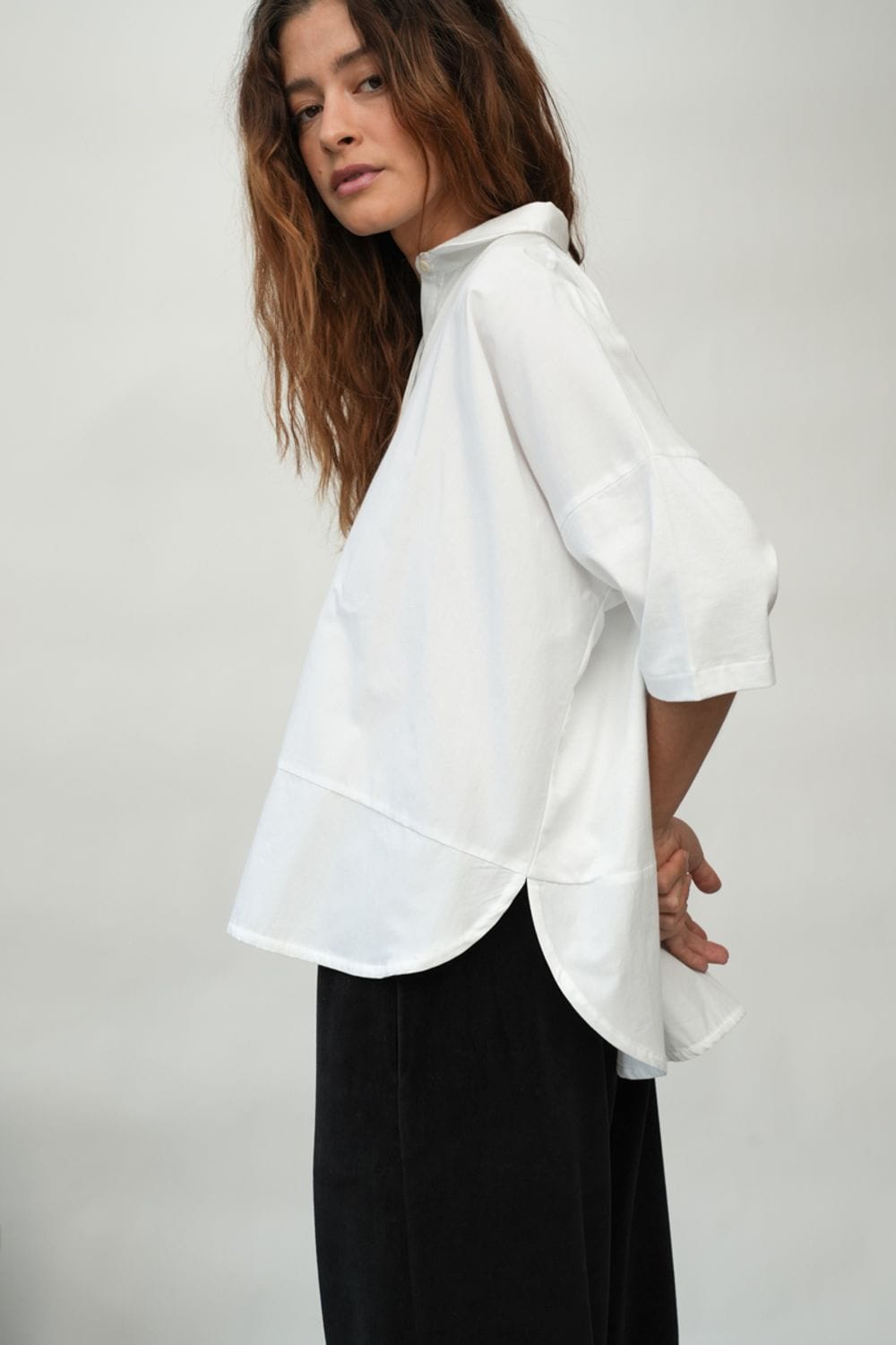 Lissie Organic Cotton Shirt - White