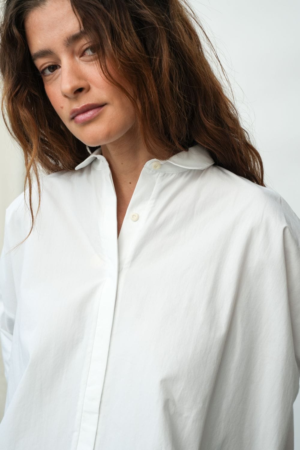 Lissie Organic Cotton Shirt - White
