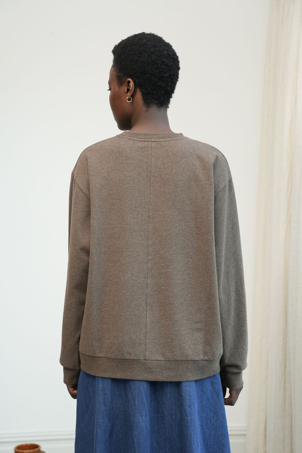 Madison Sweatshirt - Brown Marl