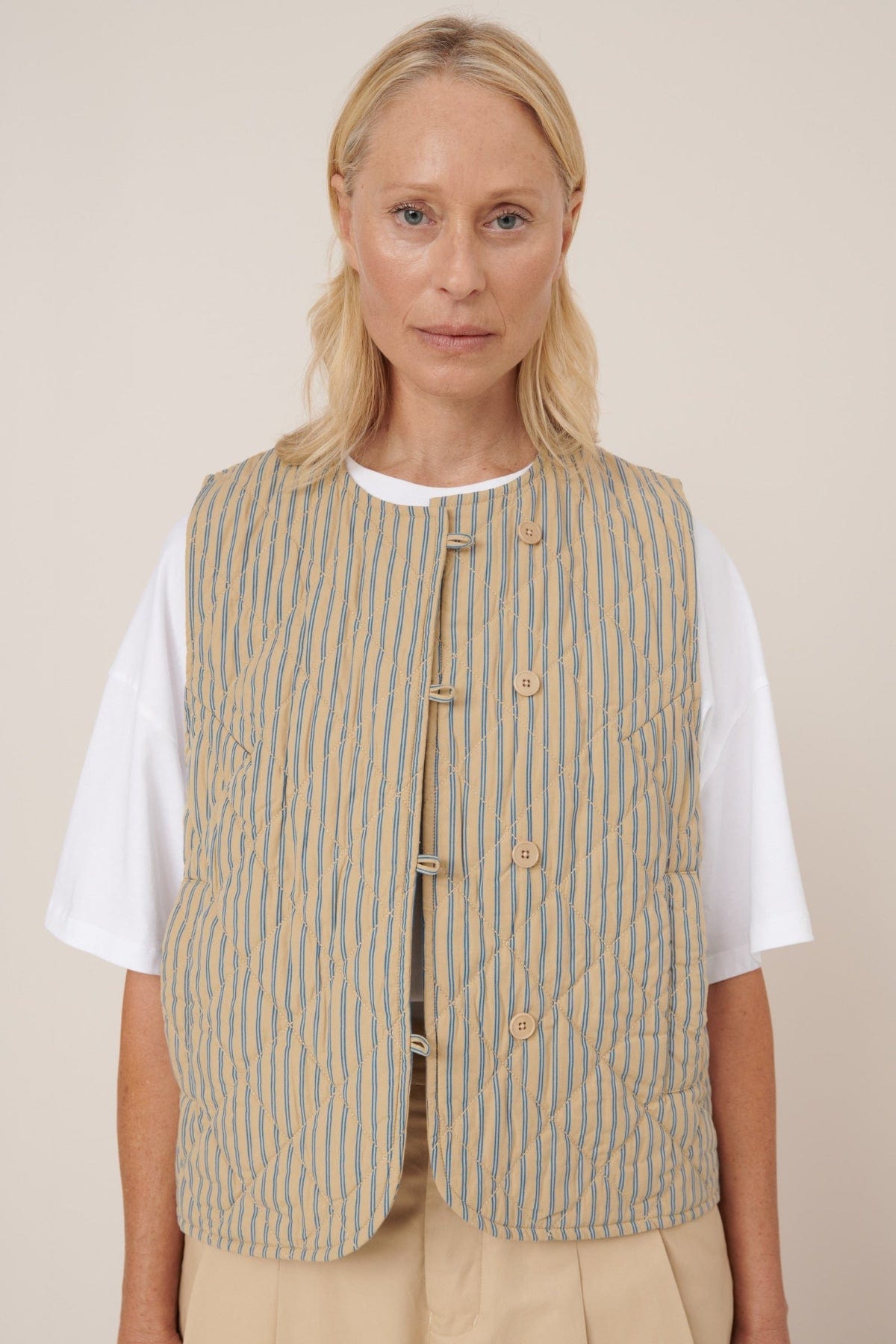 Axis Vest - Double Pinstripe