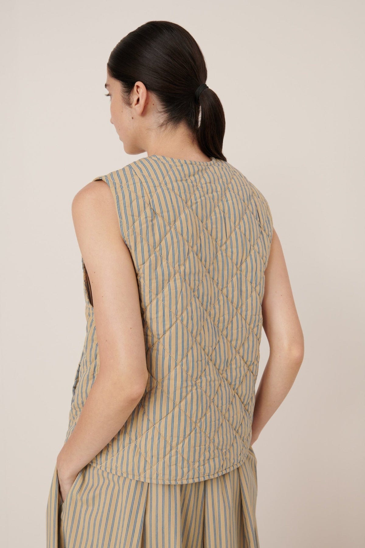 Axis Vest - Double Pinstripe