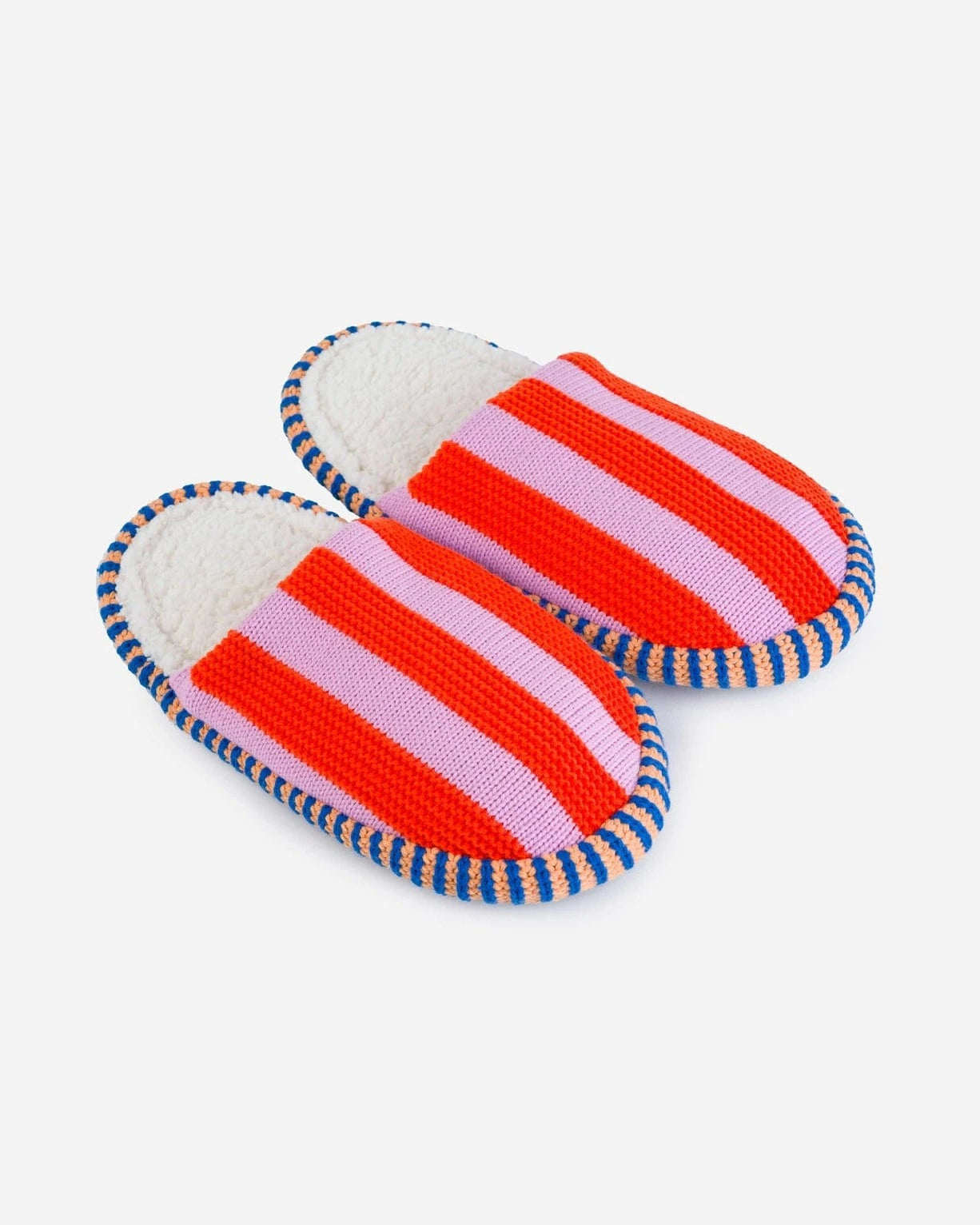 Super Stripe Slide Slippers - Poppy Lilac