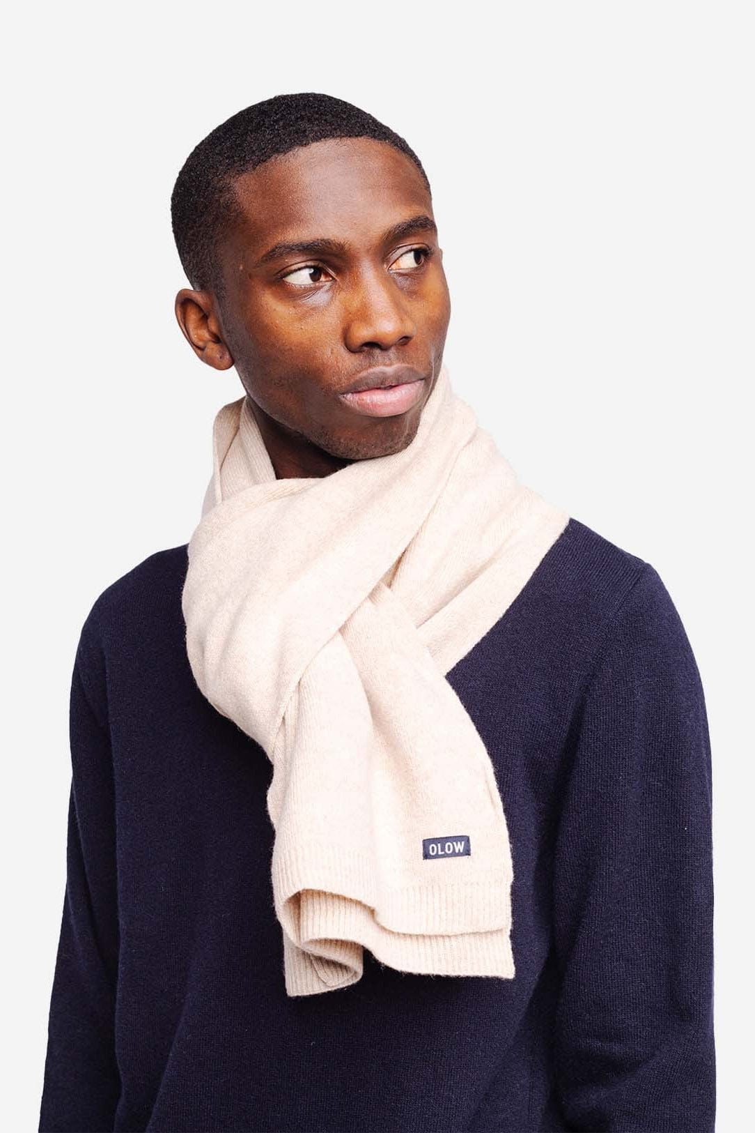 Horn Scarf - Beige