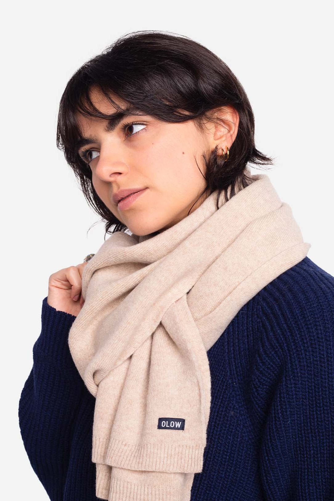 Horn Scarf - Beige