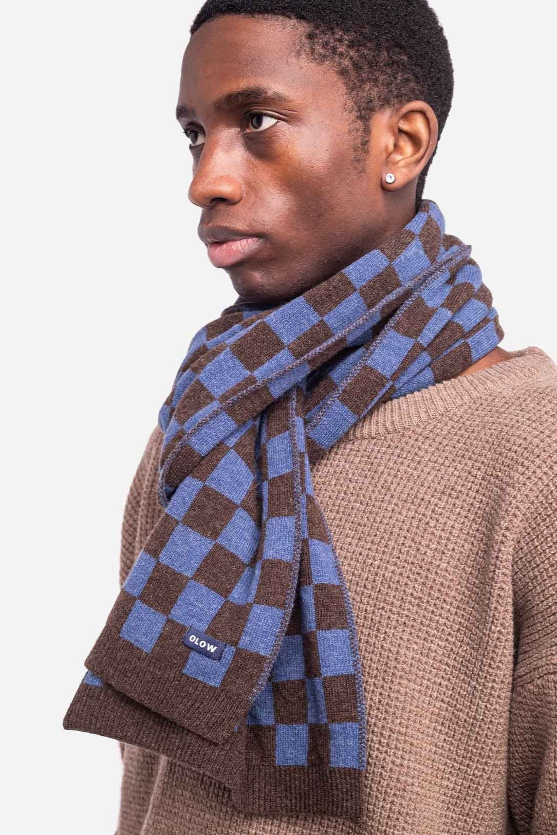 Horn Scarf - Damier
