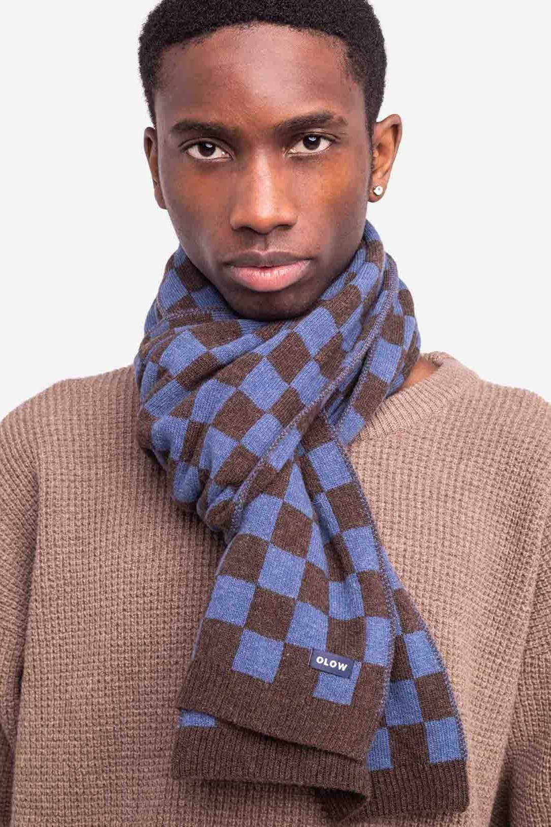 Horn Scarf - Damier
