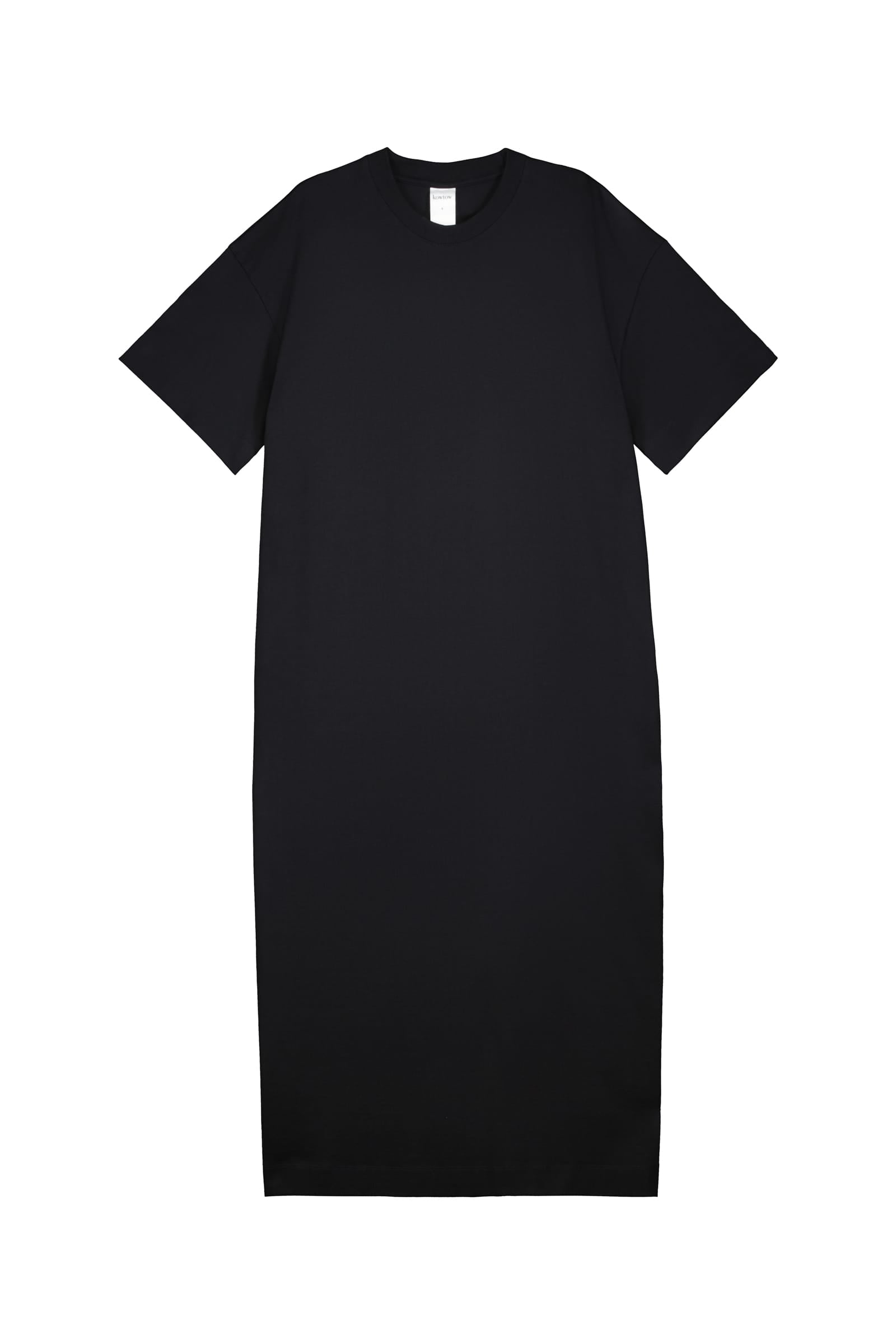 Boxy T-Shirt Dress - Black