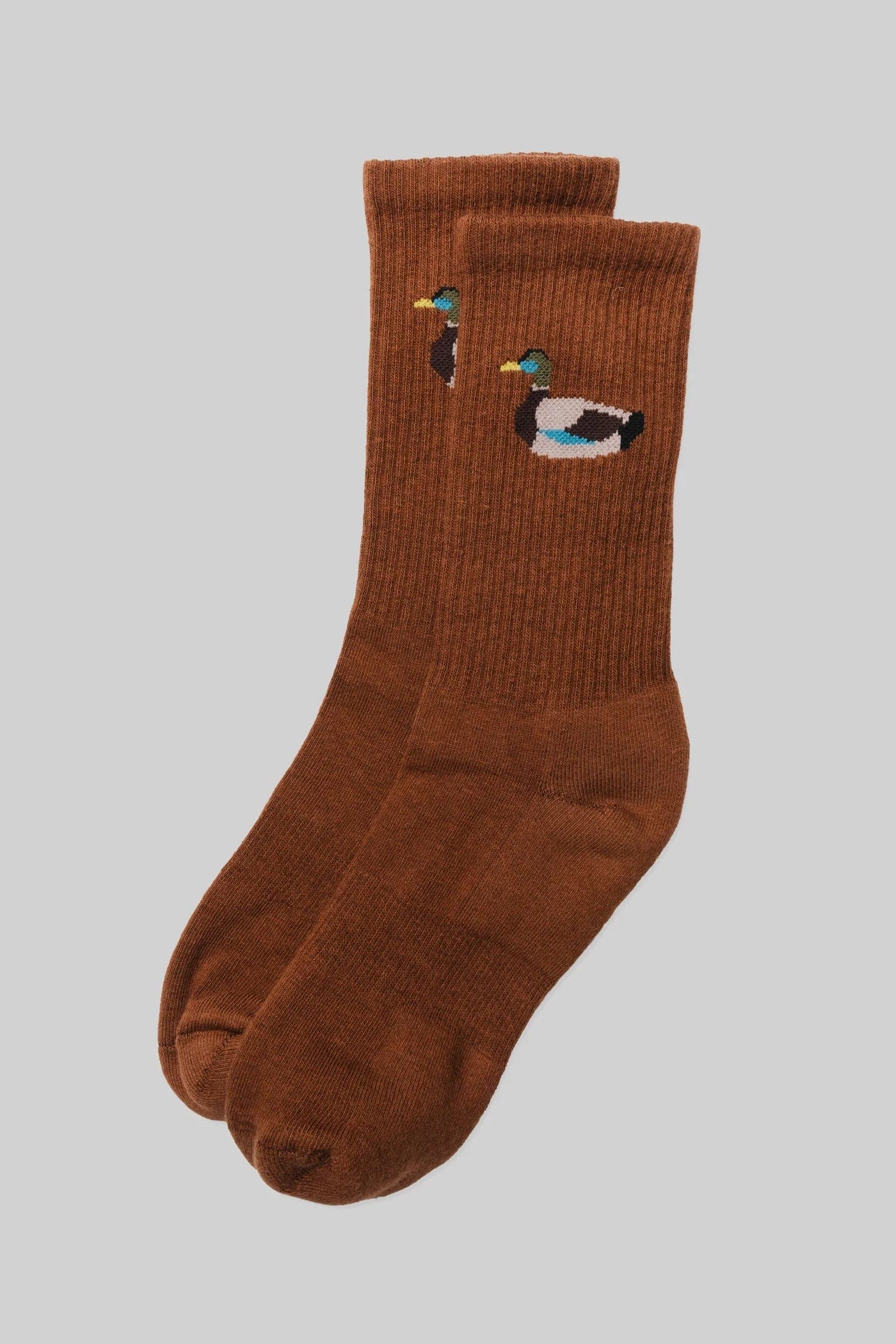 What the Duck Sock - Brown