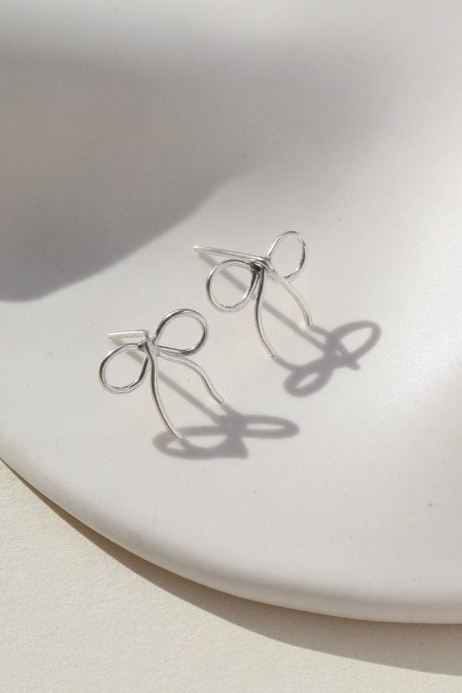 Mini Bows - Sterling Silver