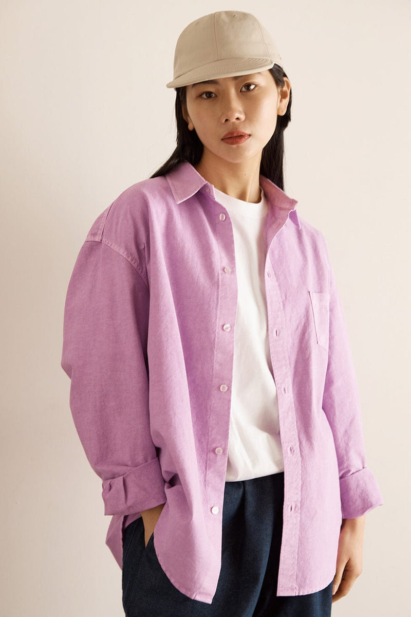 Pigment Oxford Shirt - Orchid