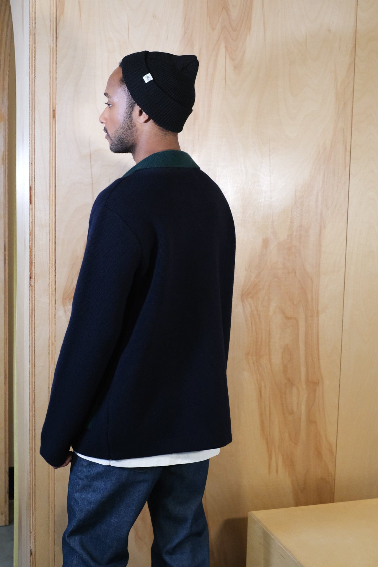 Cotton Watch Cap - Black