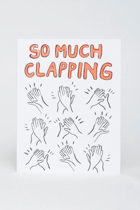 Clapping Congrats Card