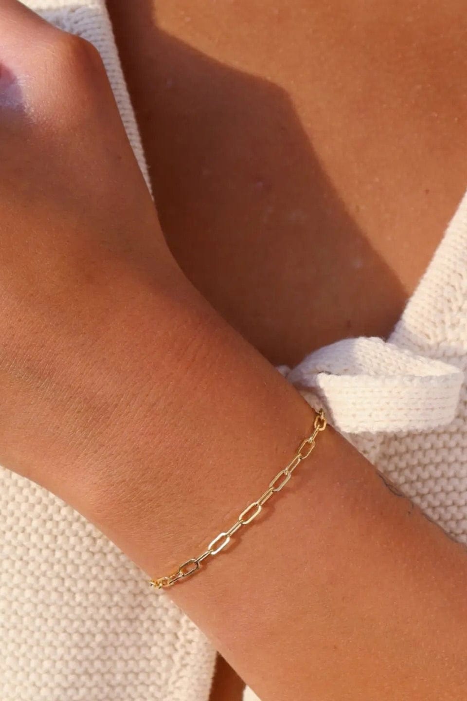 Narrow Links Bracelet - 14K Gold Fill