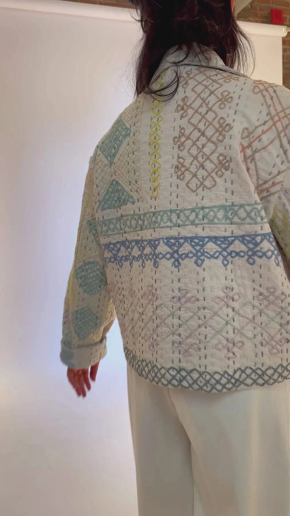 Astrid Jacket - Garden Mosaic