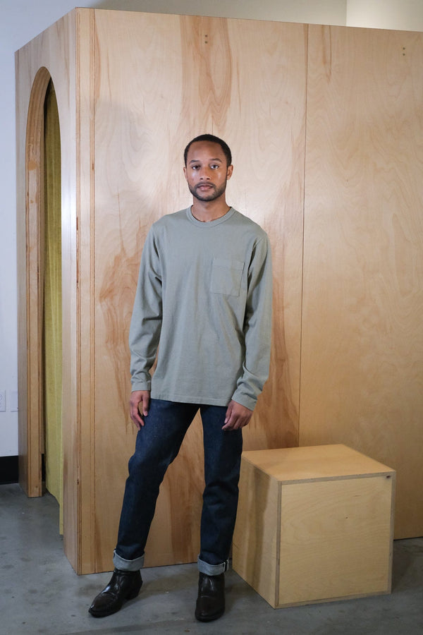 Long Sleeve Tee - Sage