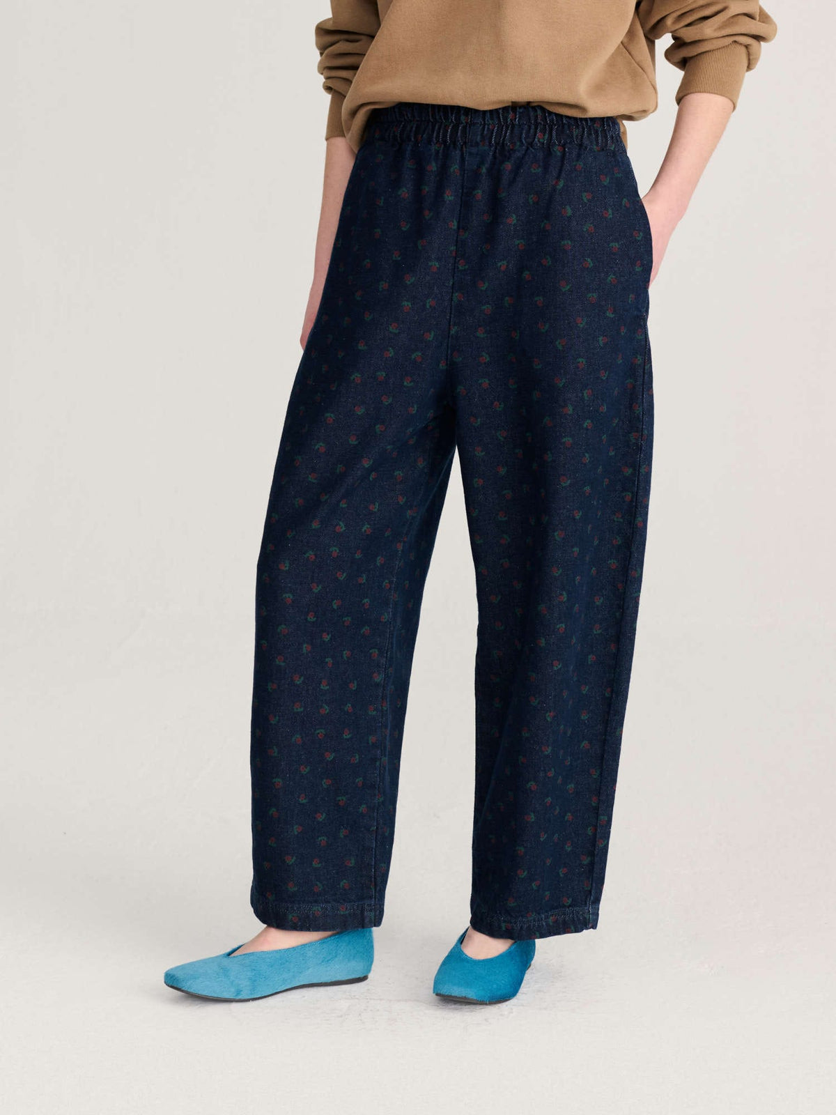 Denim Cocoon Pants