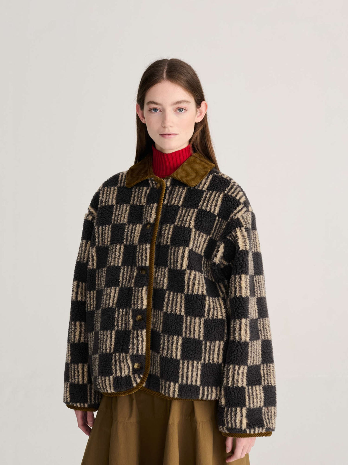 Moiré Sherpa Jacket