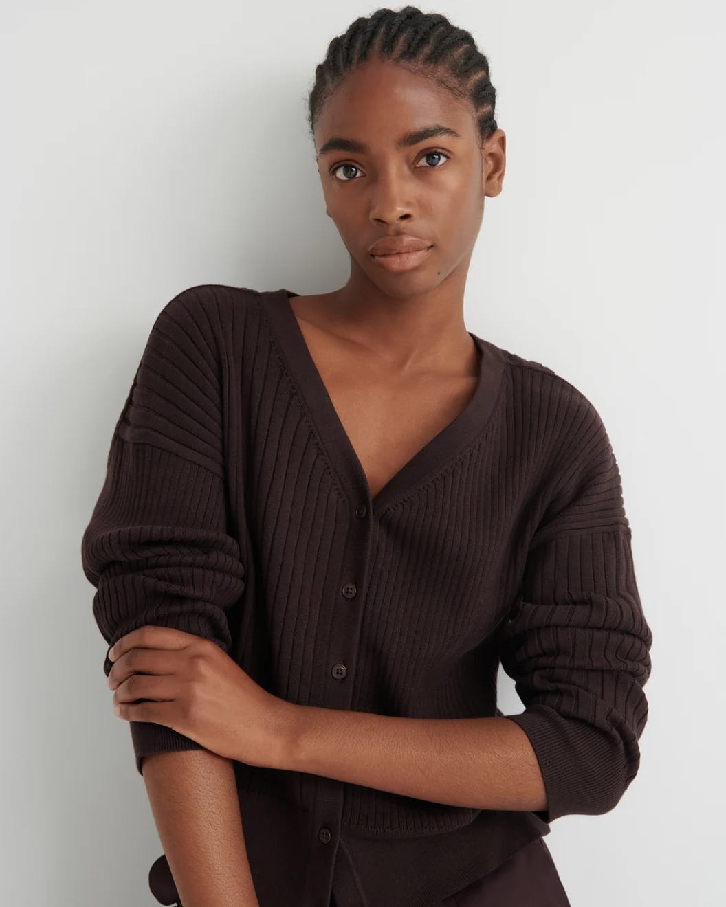 Field Cardigan - Sable