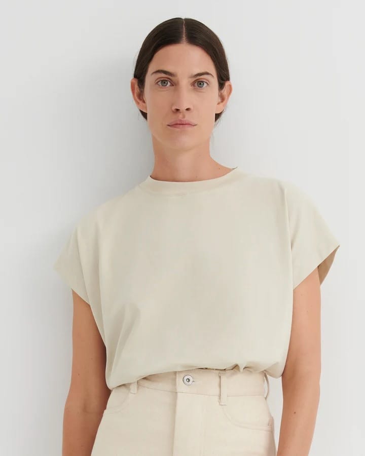 Geometry Tee - Stone