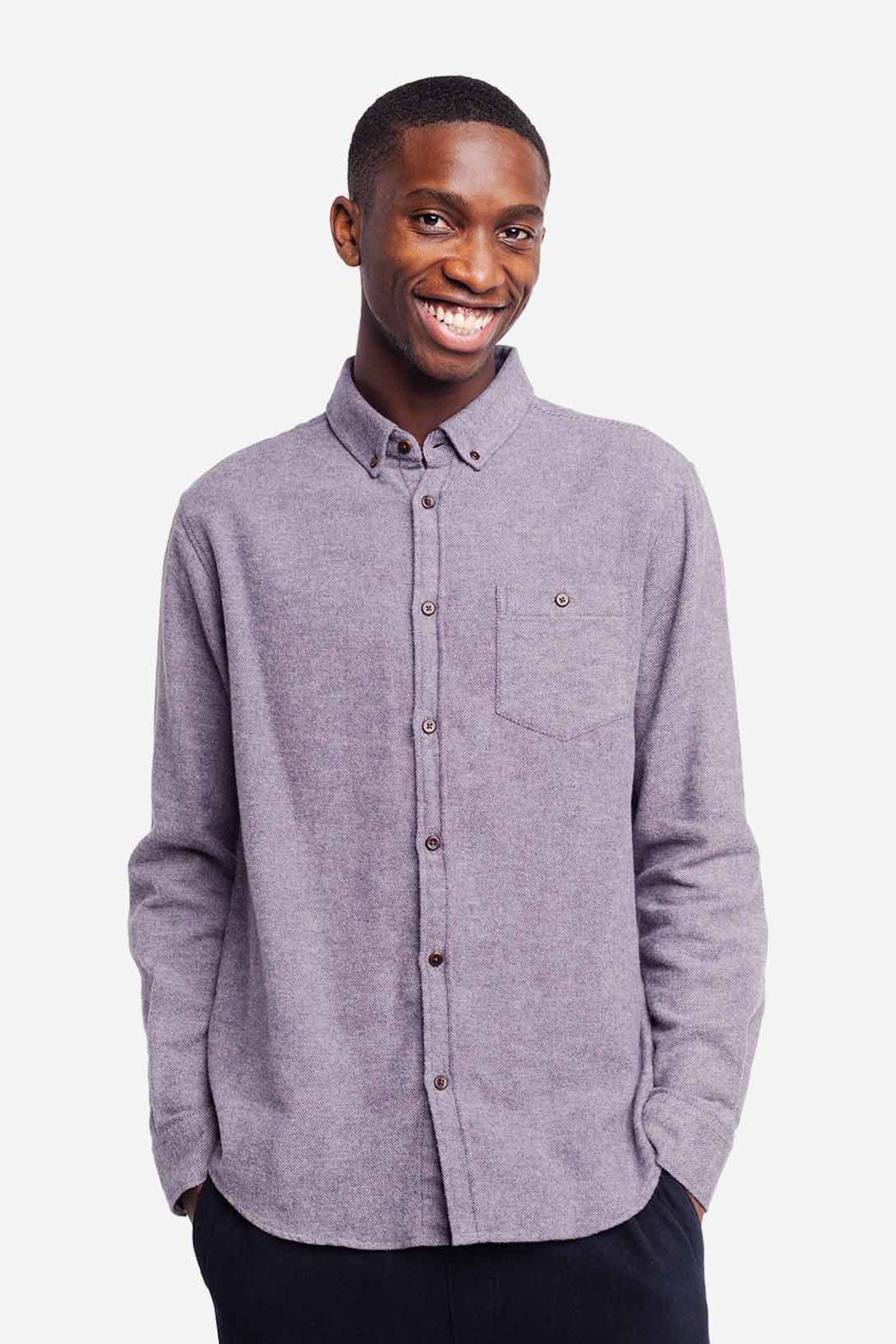 Chloro Classic Shirt - Grey Blue