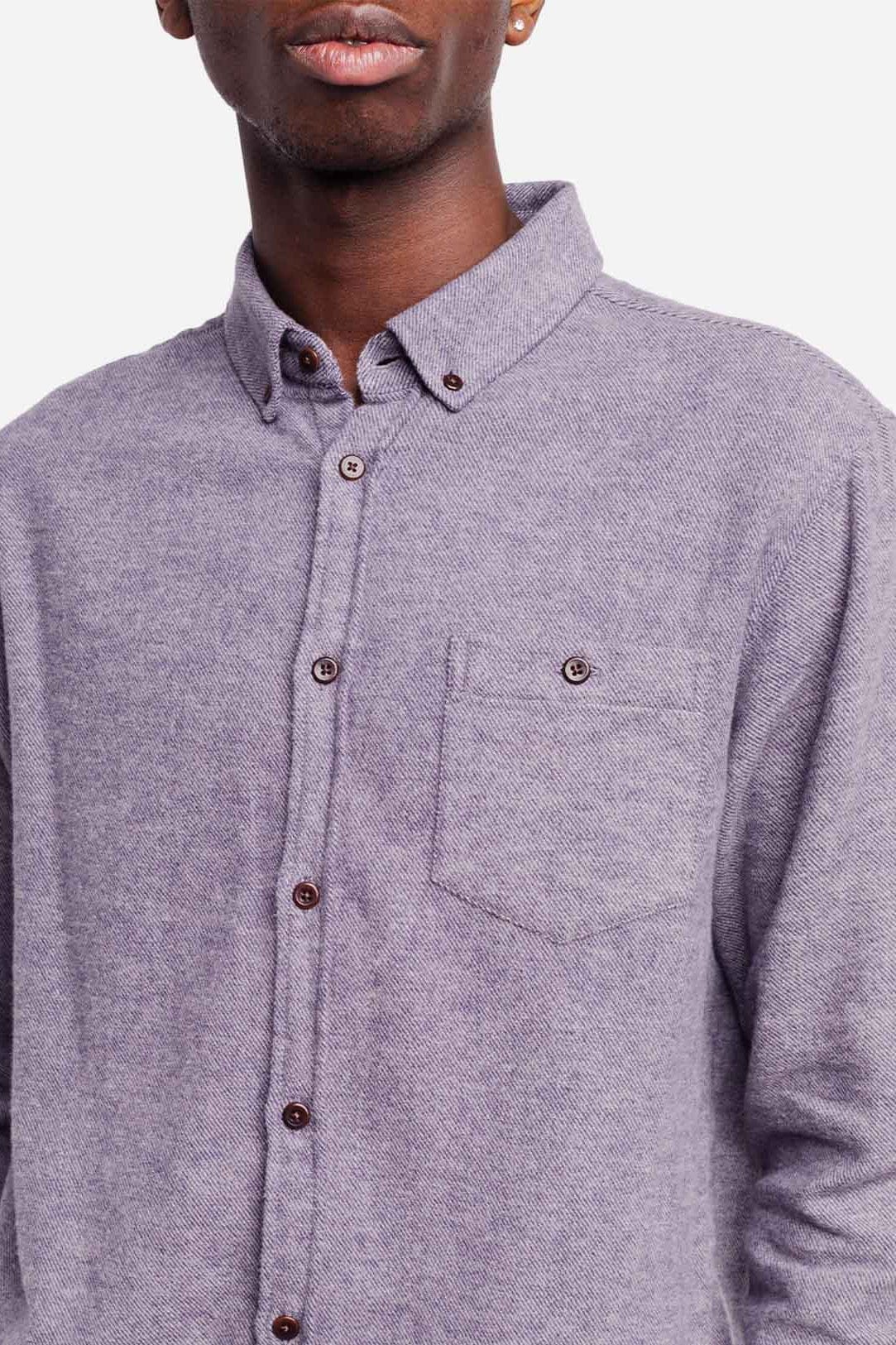 Chloro Classic Shirt - Grey Blue