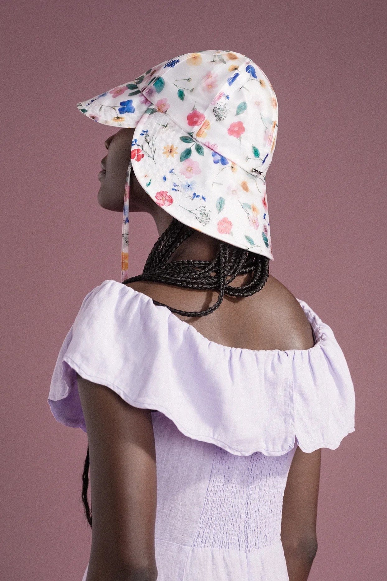 Tulip Bucket Hat - Floral