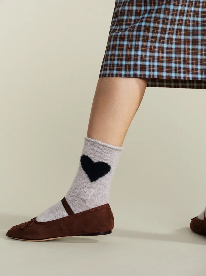 Love Cashmere Crew - Mist
