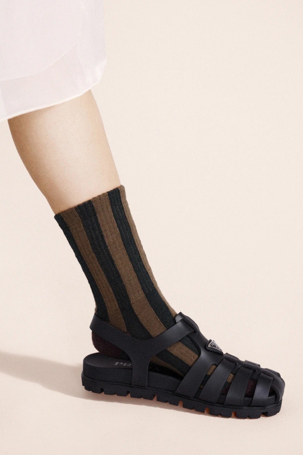 Buren Athletic Wool Crew- Olive