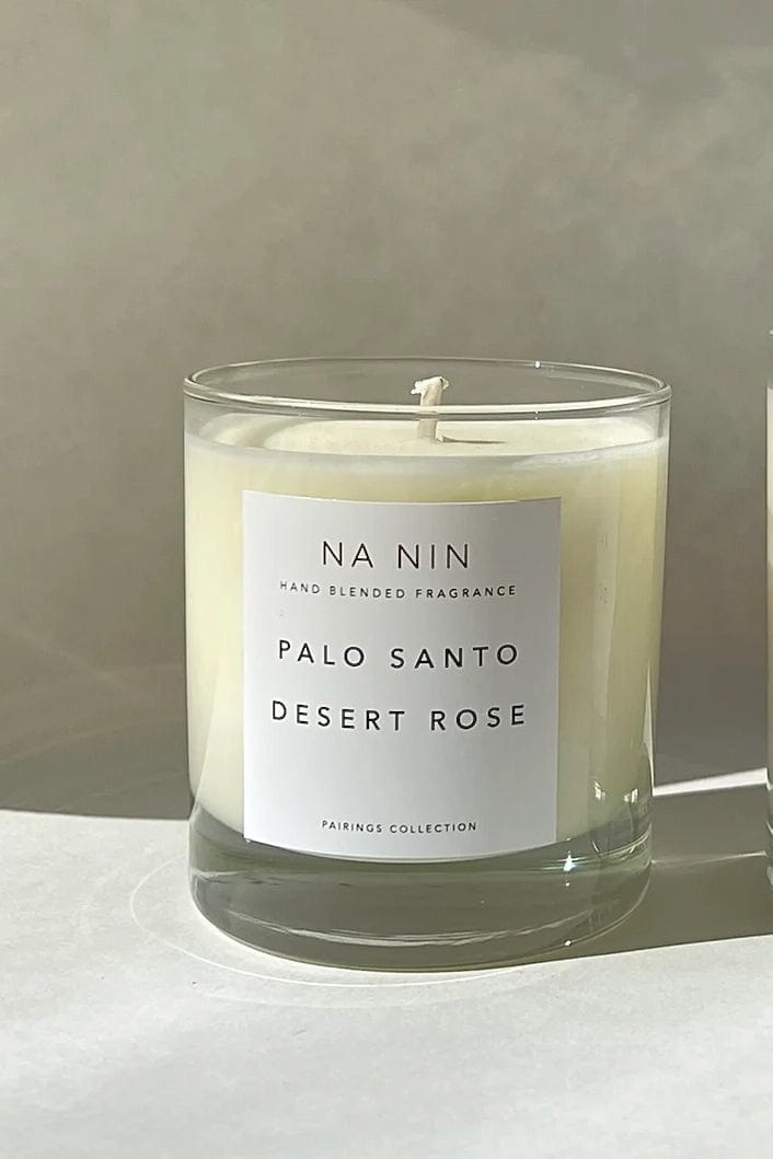 Palo Santo & Desert Rose Candle