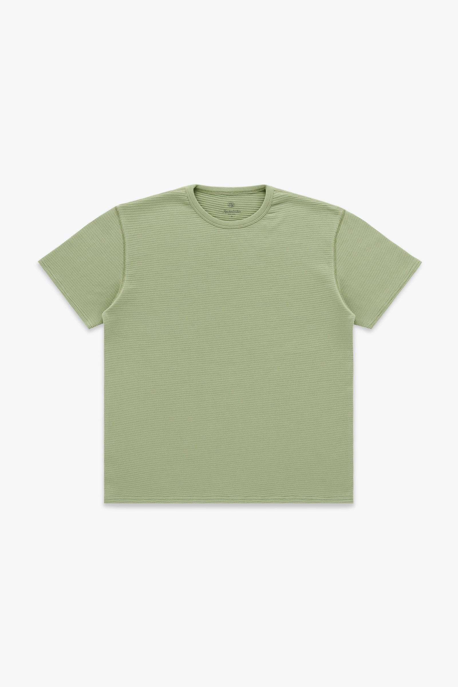 Box Knit T-Shirt - Green