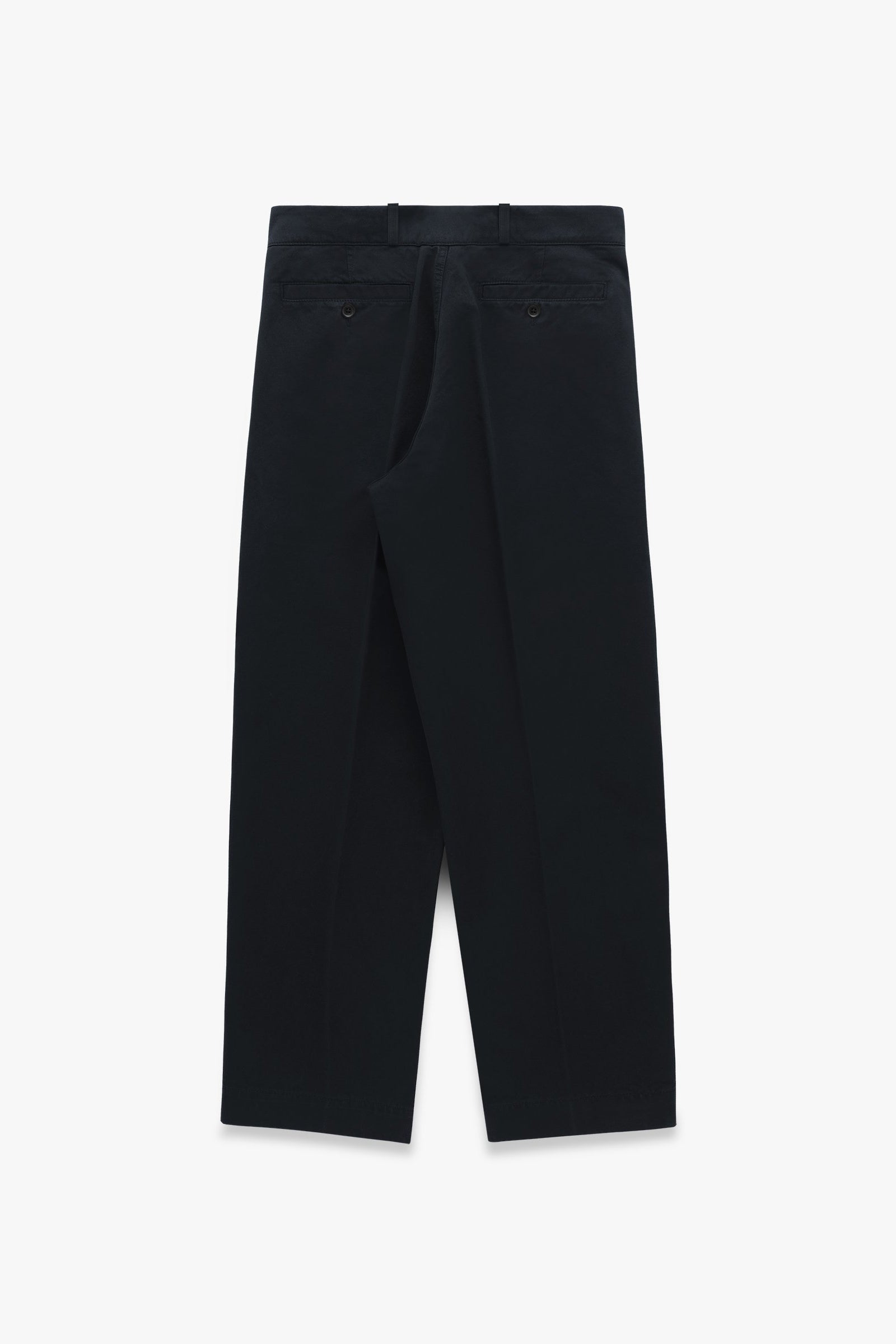 Canal Tapered Gabardine Pants - Deep Navy