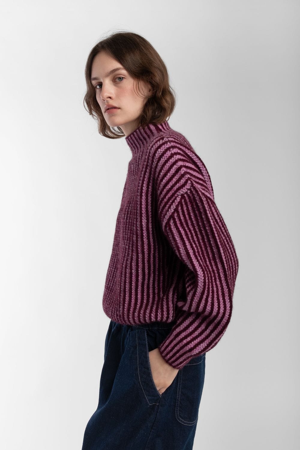 Ines Sweater - Berry