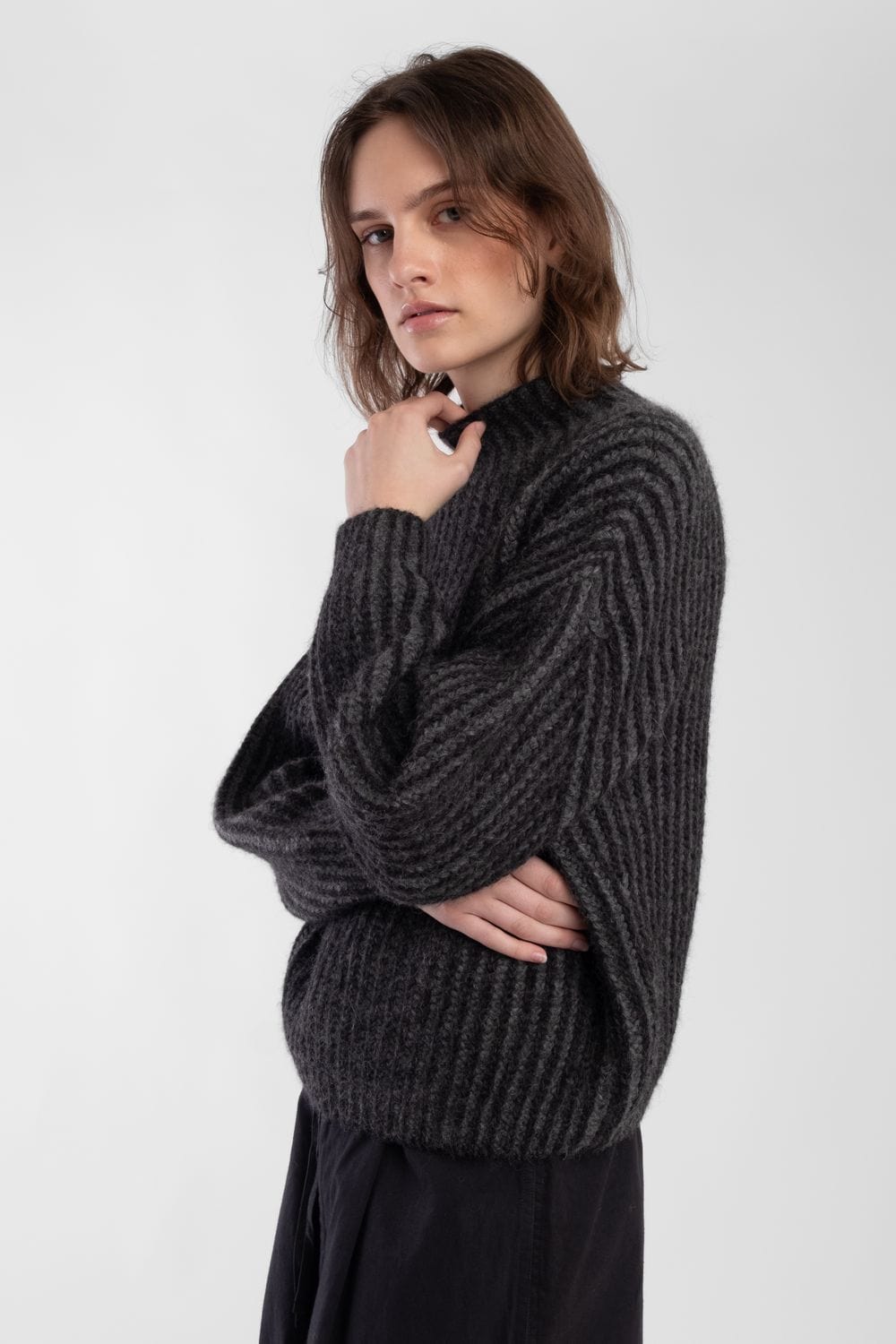 Ines Sweater - Charcoal